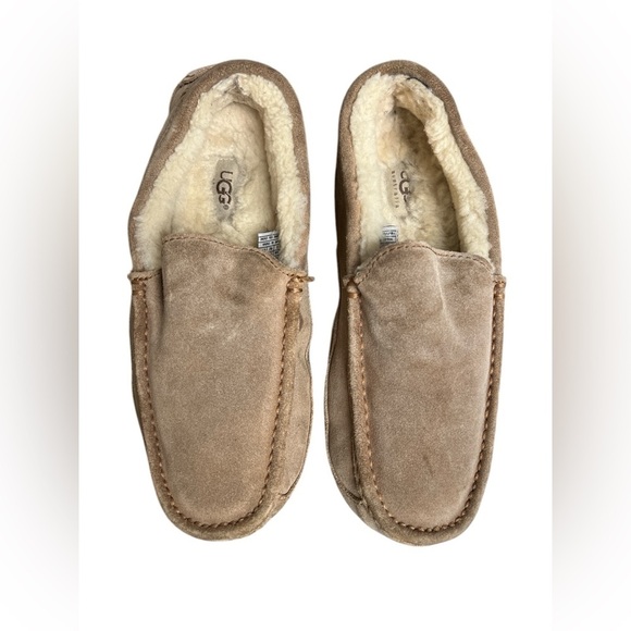 UGG Ascot leather slipper slip on shoes - Picture 1 of 4